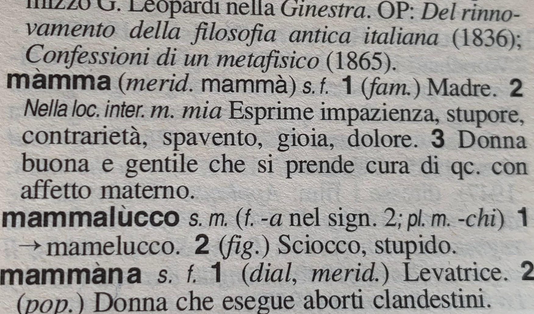 Moæ, ma', mae, maire: tutti i modi per dire mamma in Liguria