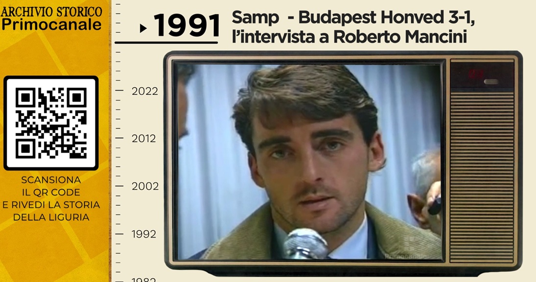 Archivio storico - Samp - Honved, parla Mancini (1991)