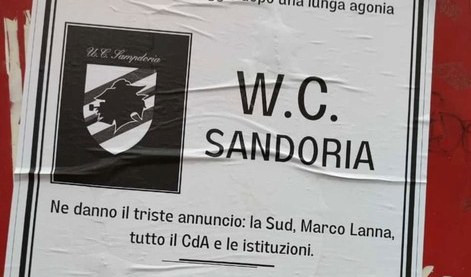 Falso manifesto funebre della Sampdoria, Asef si dissocia