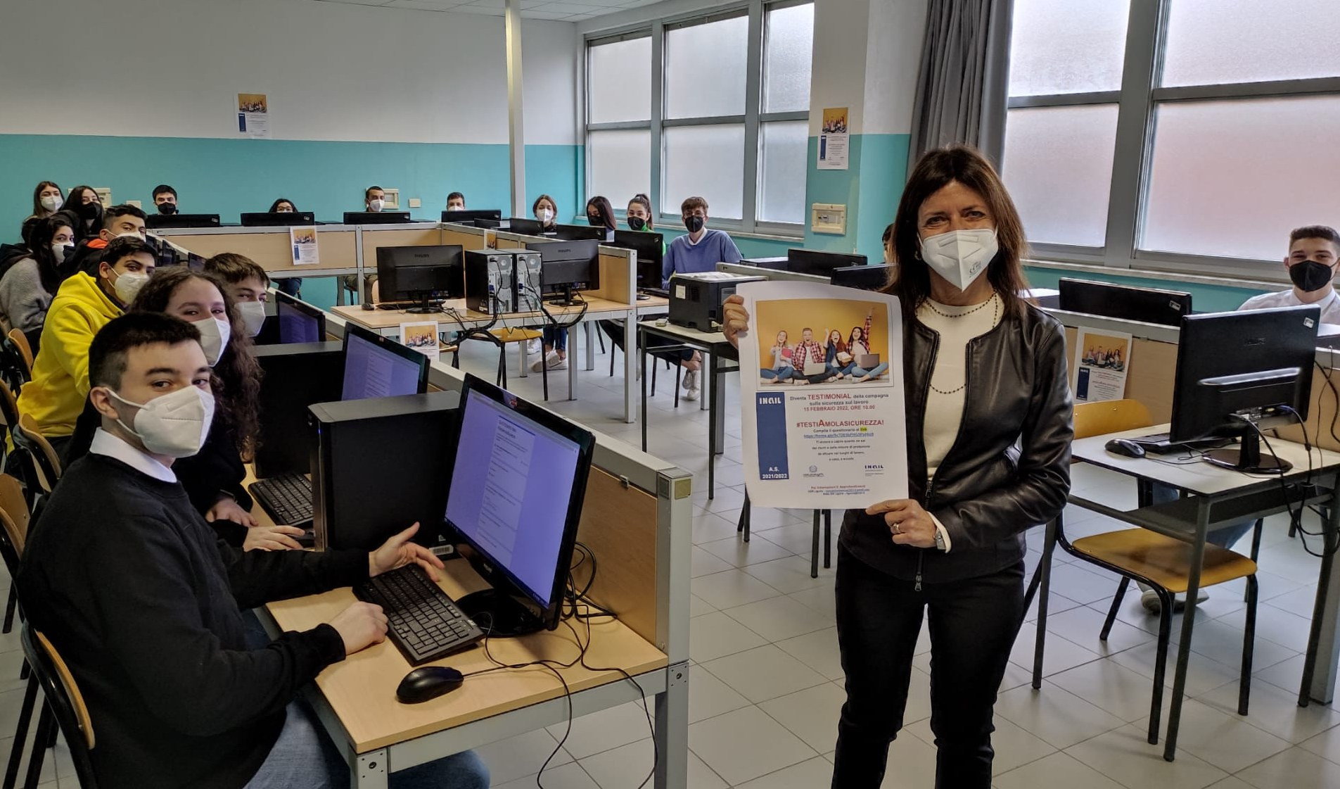 Scuole e sicurezza, flash mob di sensibilizzazione anche al Marco Polo