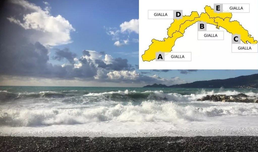 Ancora pioggia in Liguria, allerta gialla per temporali