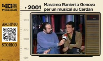 Dall'archivio storico di Primocanale, 2001: intervista a Massimo Ranieri