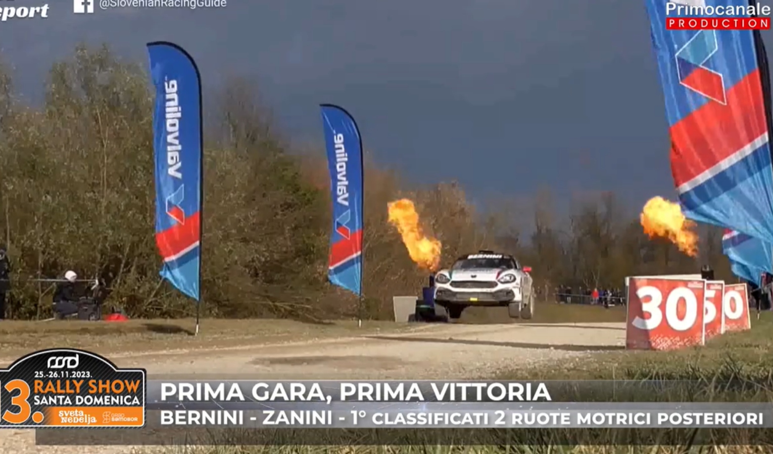 Fenomeno Matteo Bernini, a 14 anni vince il rally in Croazia