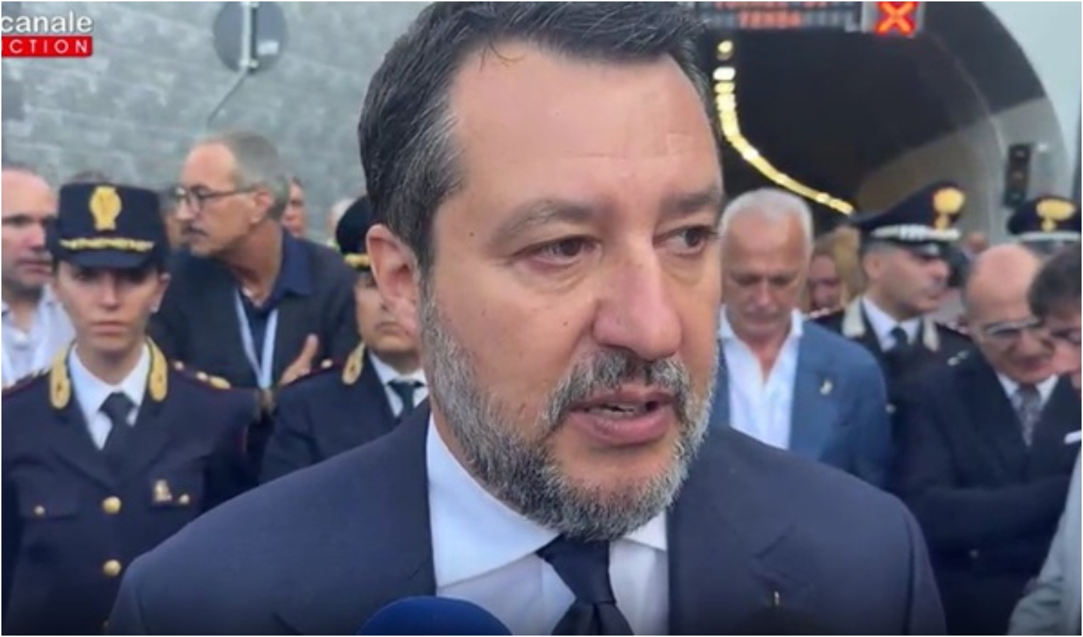 Il ministro delle Infrastrutture e dei Trasporti Matteo Salvini Matteo Salvini