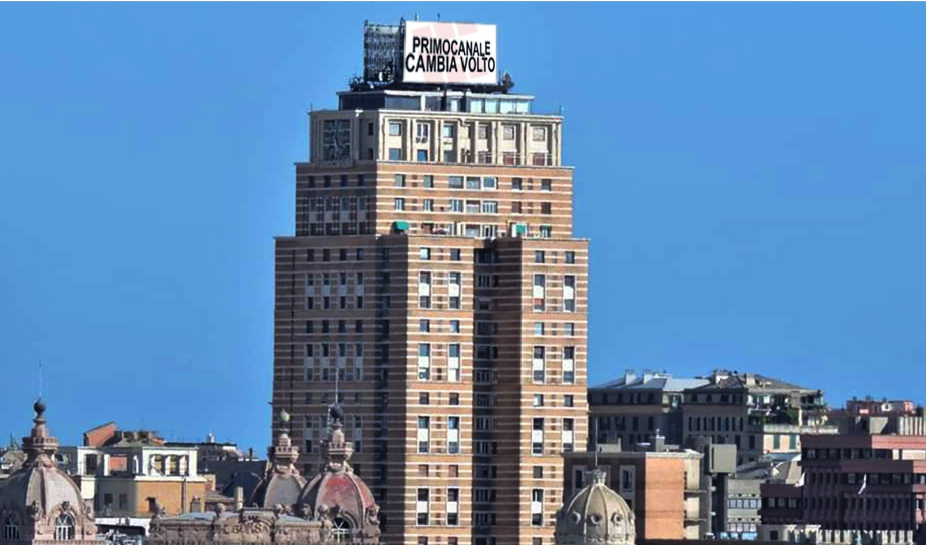 La cross-medialità di Primocanale anche sul Maxi di Terrazza Colombo