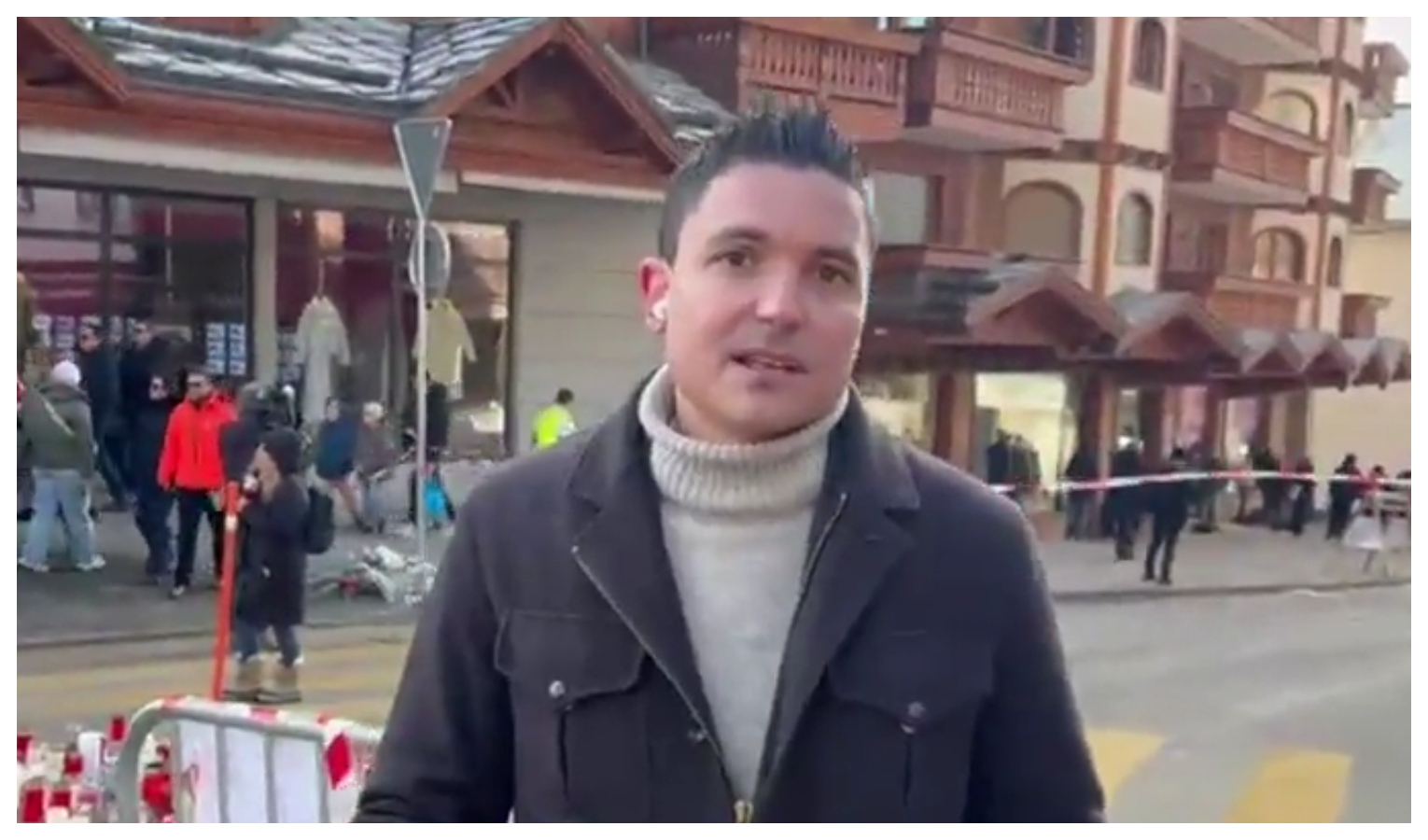 Crans-Montana, l'inviato ligure Mediaset Mazzola: