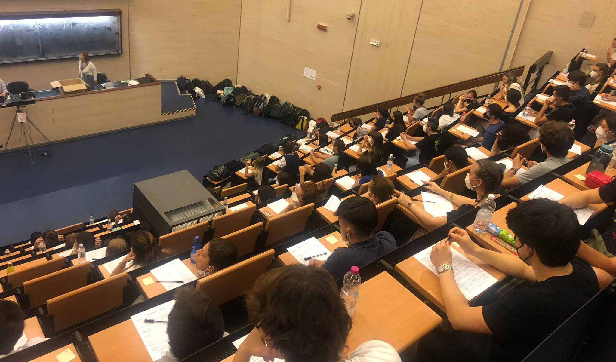 una lezione all'università