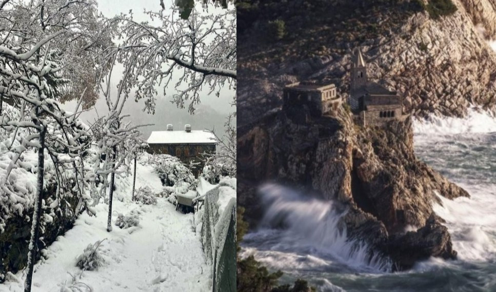 Meteo in Liguria, weekend di freddo e sole: ancora qualche spolverata di neve