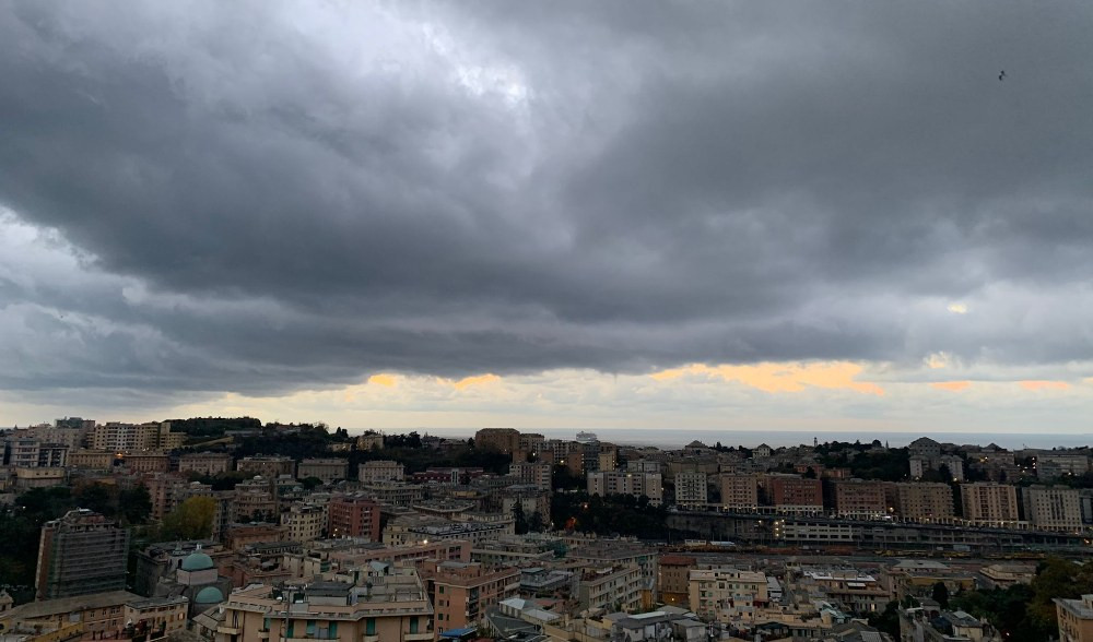 Meteo, da mercoledi tempo uggioso in Liguria