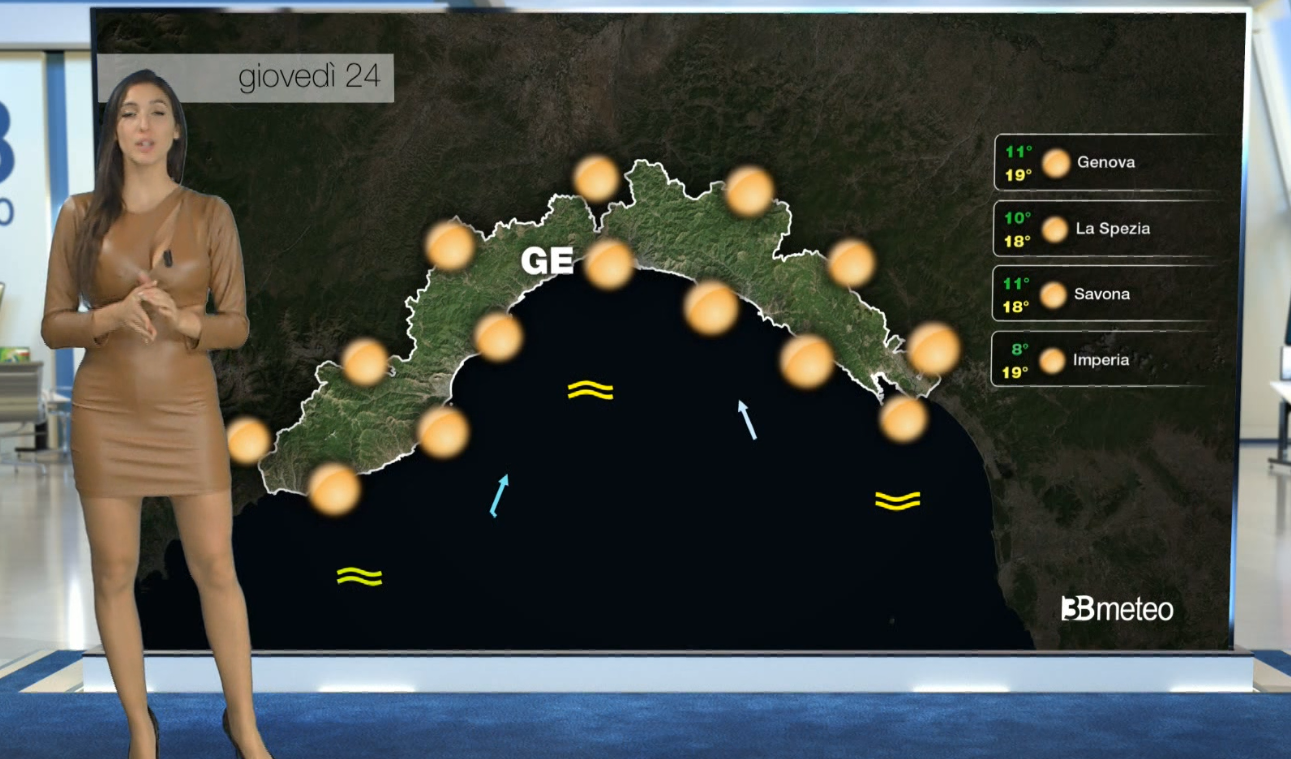 Meteo in Liguria, in arrivo cieli limpidi e sole