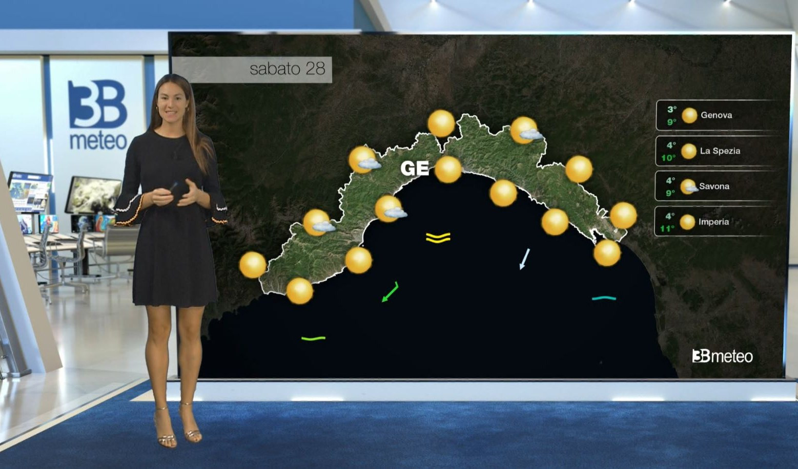 Il Meteo in Liguria, bel tempo in tutta la regione ma clima freddo