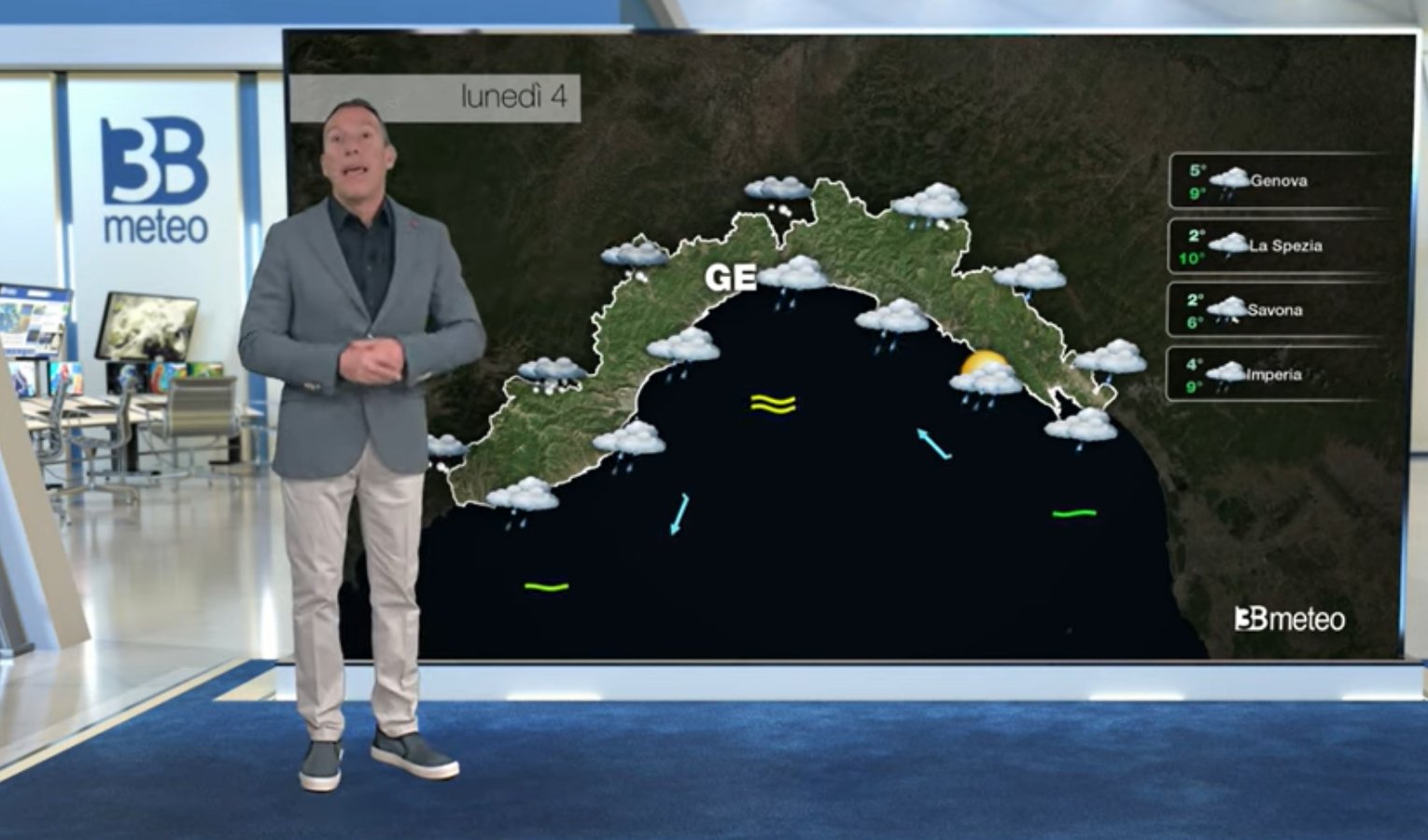 Meteo in Liguria, ecco le previsioni del tempo
