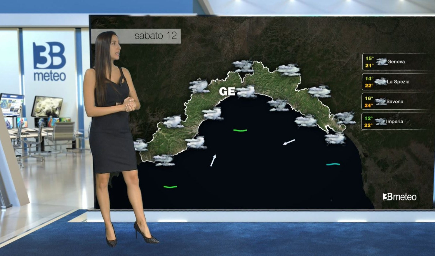 Meteo Liguria, bassa umidità e cieli velati