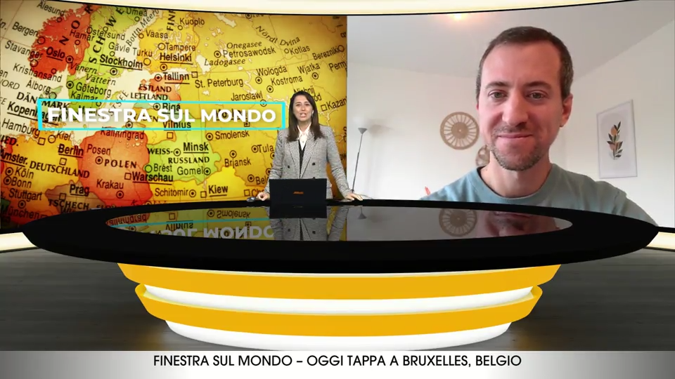 Il professore ligure a Bruxelles: 