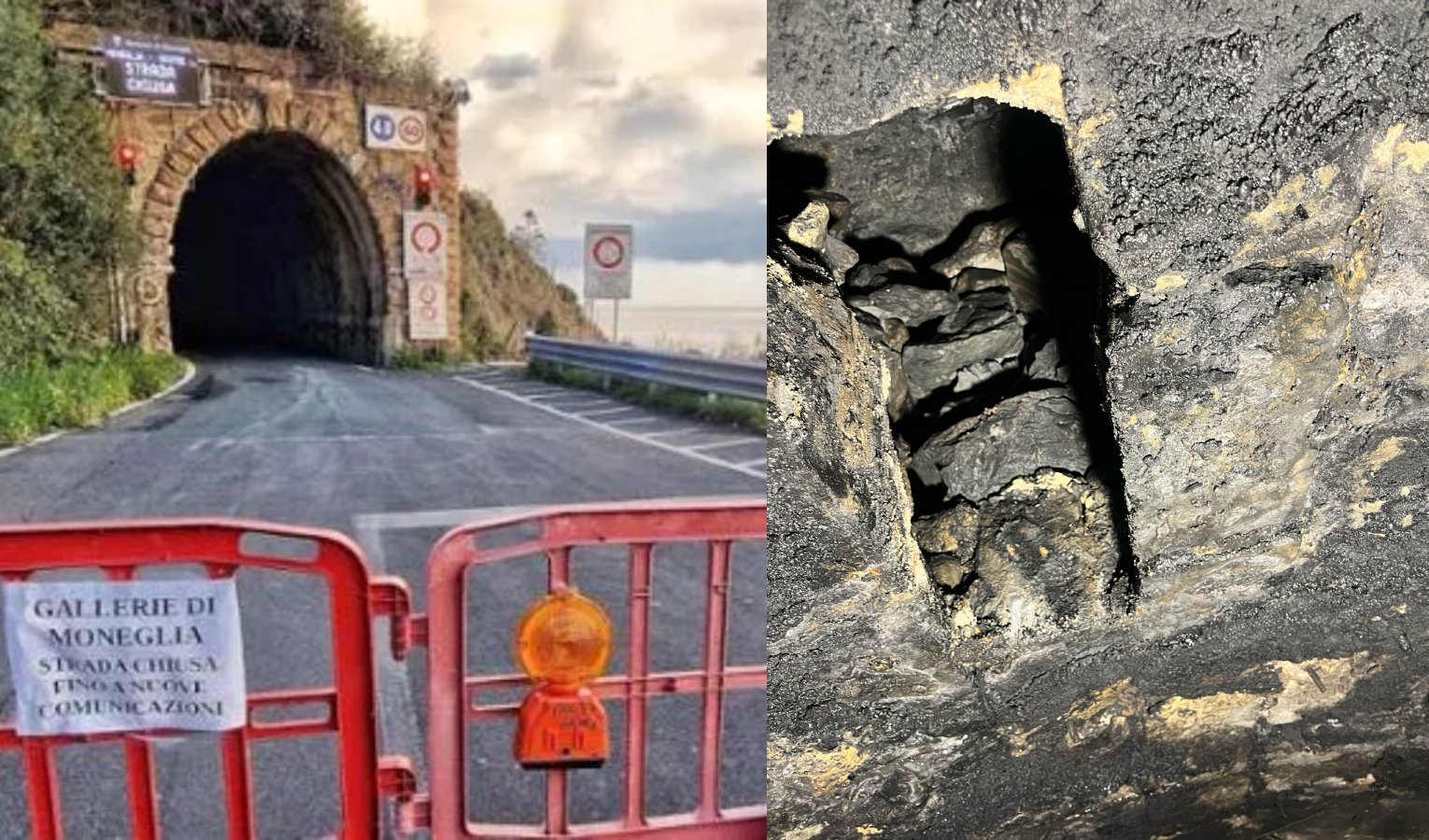 Galleria chiusa a Moneglia, il sindaco: 