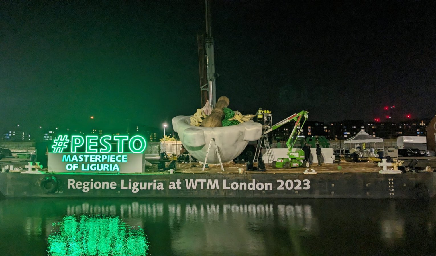 #Pesto Masterpiece of Liguria, dopo il Tamigi tocca a Sestriere