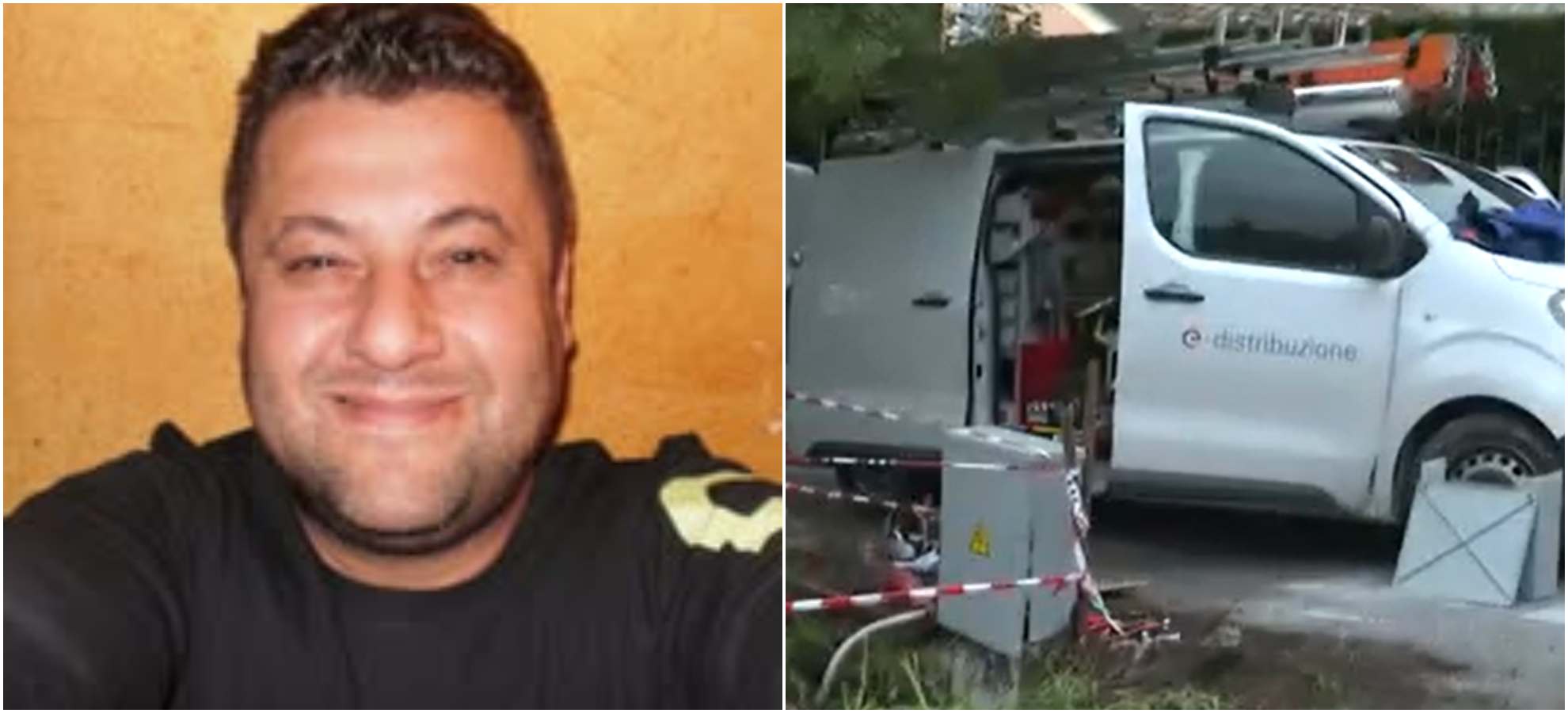 La vittima dell'incidente sul lavoro