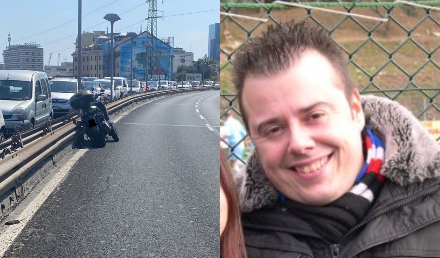 Genova, incidente in Sopraelevata: a perdere la vita il 42enne Enrico Gambino