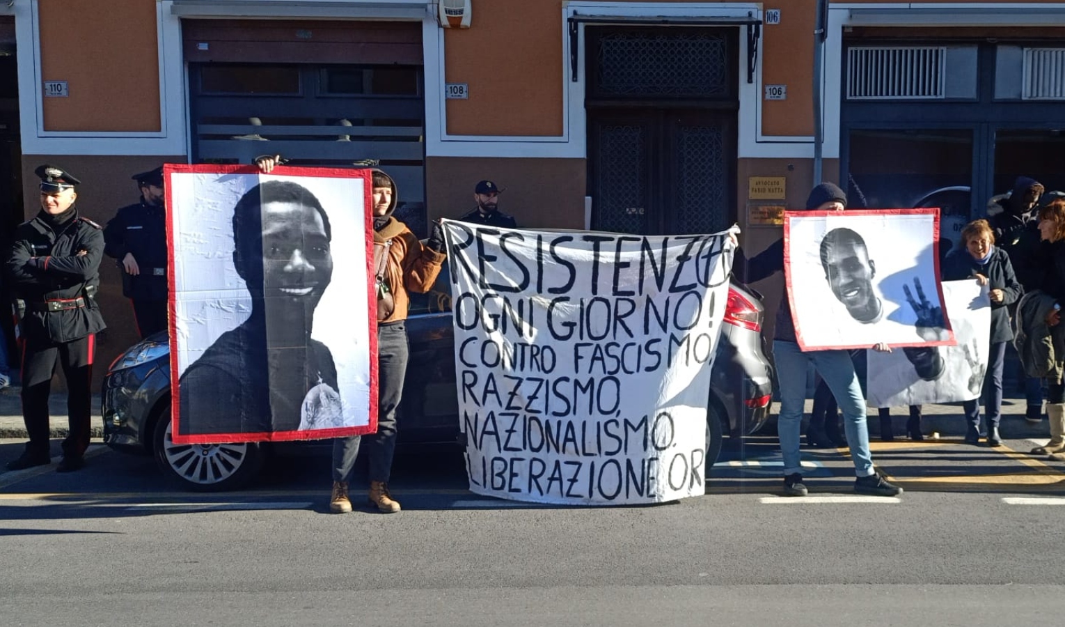 A Ventimiglia corteo dei no border in ricordo di Moussa Balde