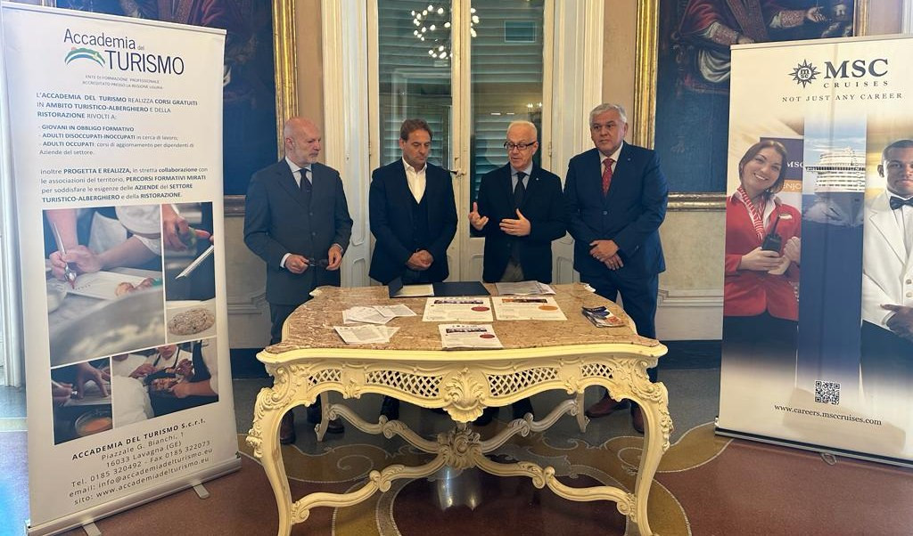 Crociere, partnership Msc - Accademia del turismo per formare i giovani