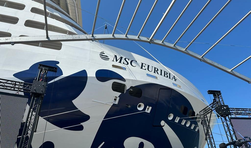 Msc lancia Euribia, Massa:  E' la nave più green del mondo 