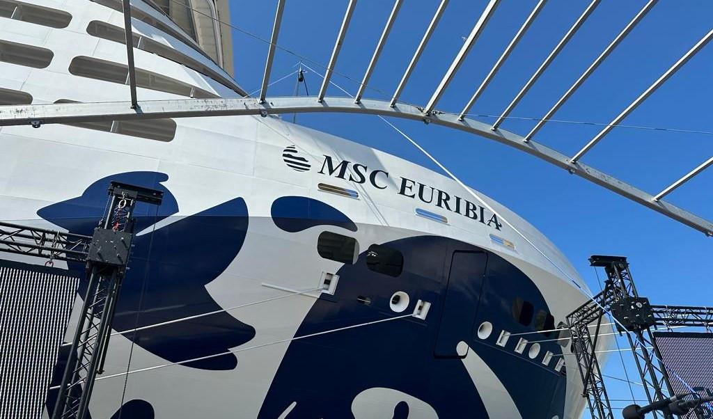 Msc lancia Euribia, Massa: 