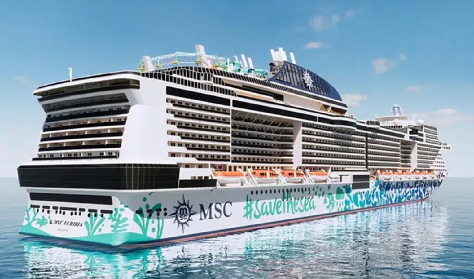 A Saint-Nazaire la consegna della nuova Msc Euribia