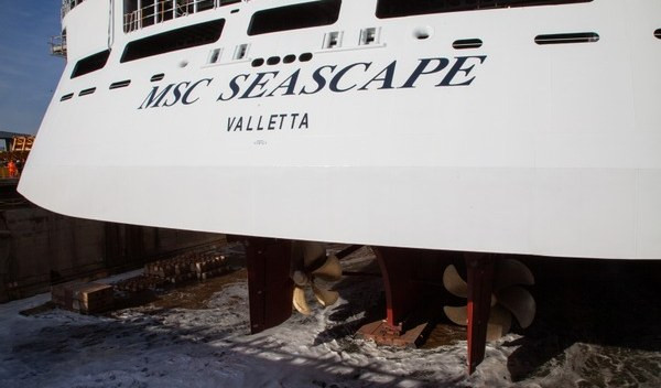 Msc presenta Seascape: varo tecnico in Fincantieri