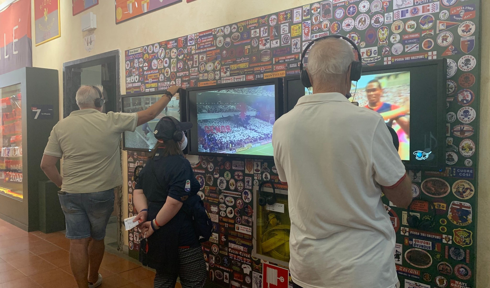 Genoa, al Museo iniziativa della Fondazione: “Vecchie glorie rossoblù”