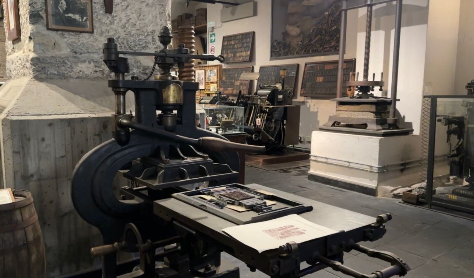 Apre al pubblico il Museo della Stampa: c'è anche la macchina da scrivere di Sanguineti