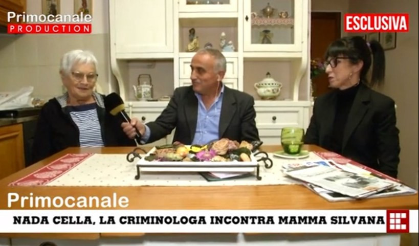Esclusiva/Caso Nada Cella: la criminologa a casa di mamma Silvana