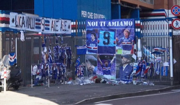 Sampdoria, il memoriale della Sud per Vialli sarà trasferito a Quinto
