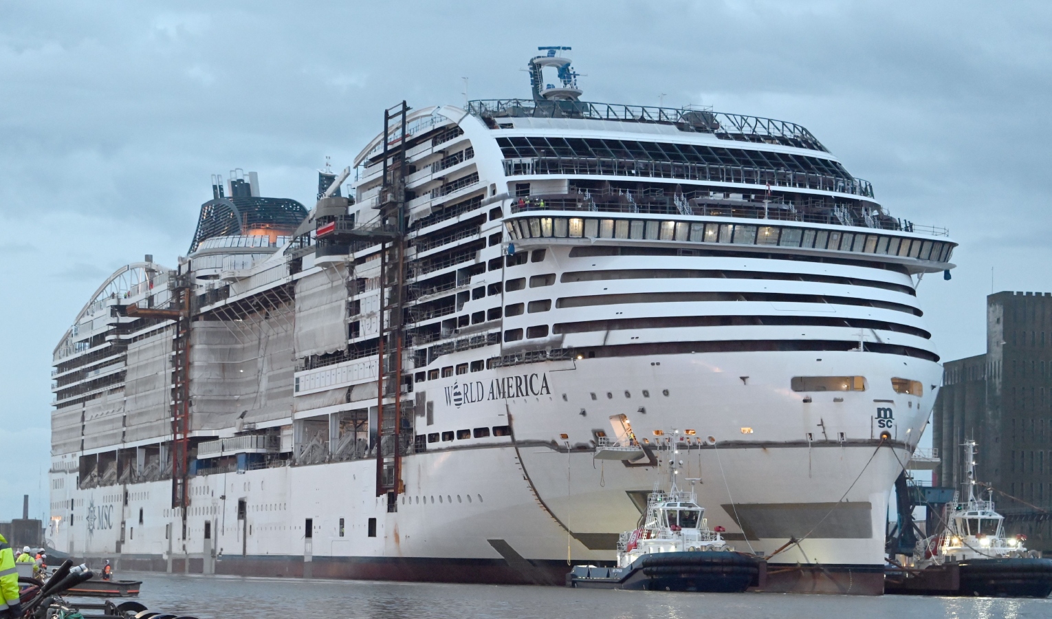 Msc e Chantiers de l'Atlantique verso costruzione navi world class