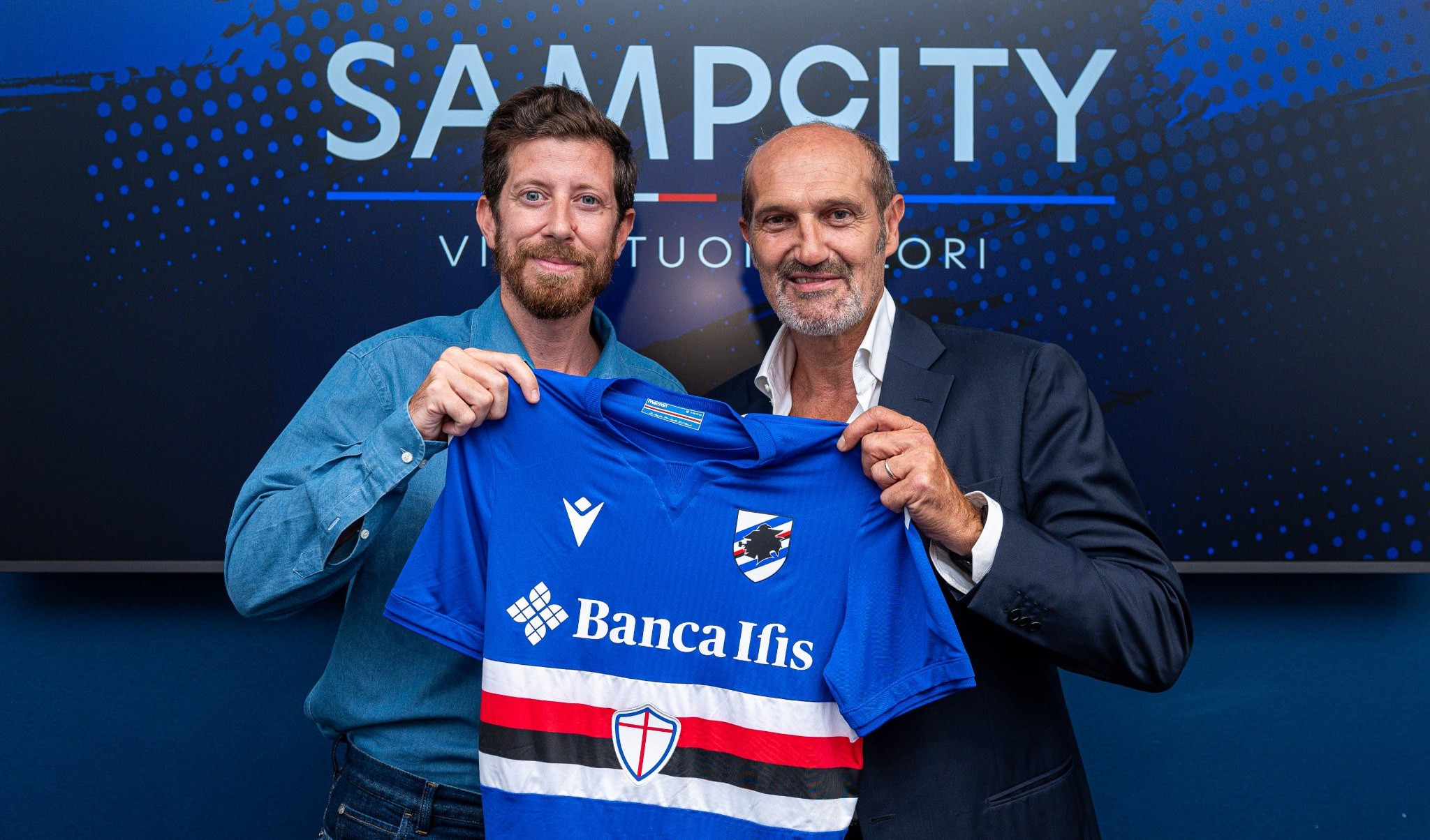 Sampdoria: nuove maglie e Banca Ifis resta sponsor principale