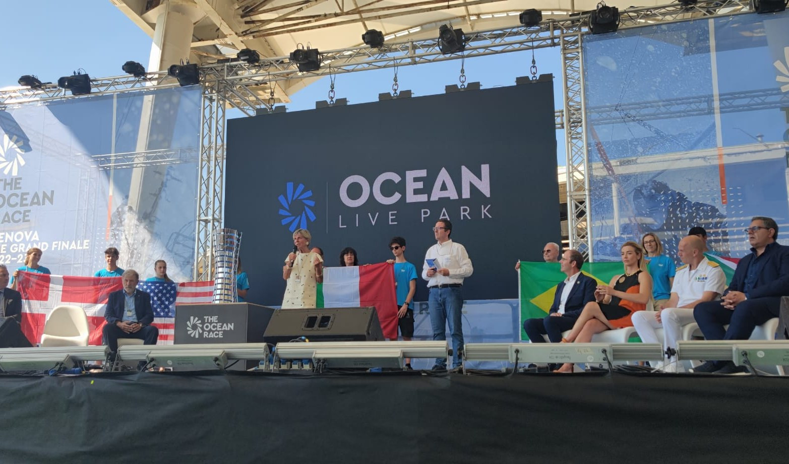 The Ocean Race, inaugurato il Live Park - la diretta di Primocanale