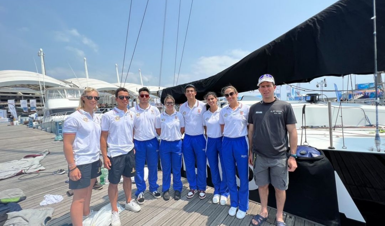The Ocean Race, a bordo di Team Genova anche la Marina Militare con Andrea Pendibene