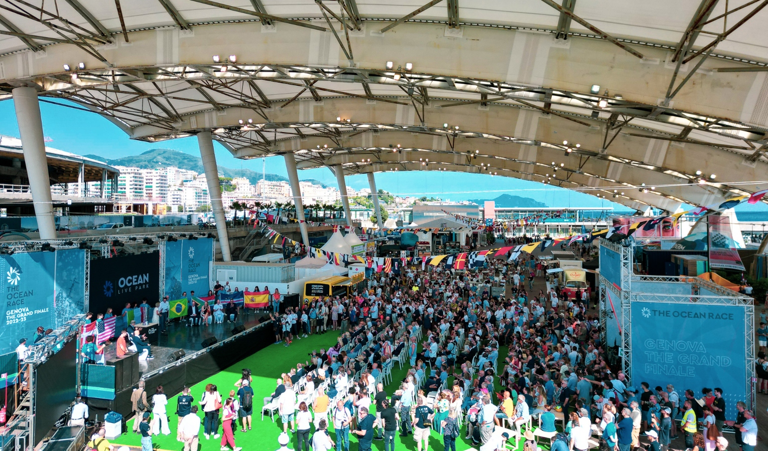 The Ocean Race, quinto giorno: dalla presentazione di Pirlo al Team Genova 