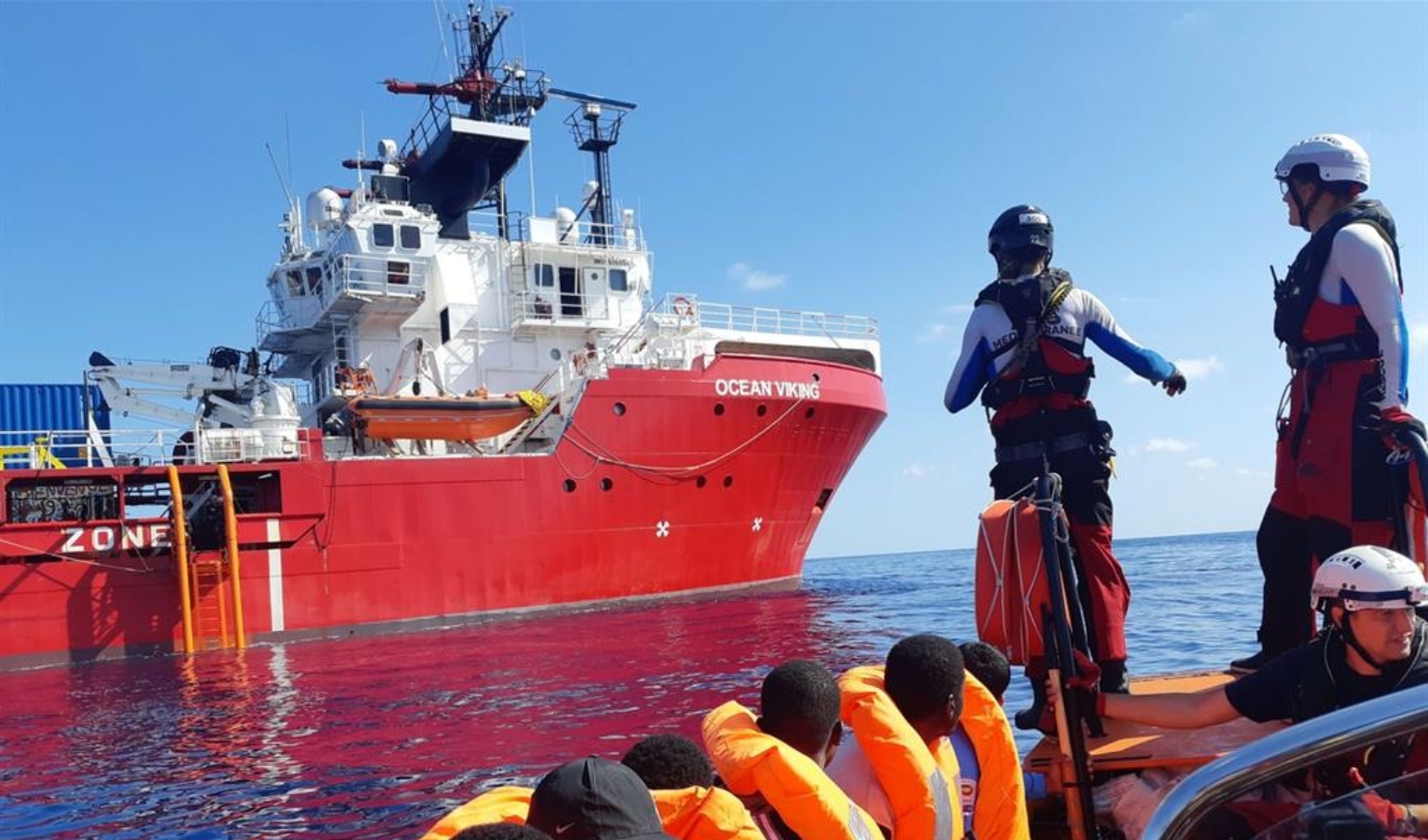 Ocean Viking a Vibo Valentia, arrivo a Genova slitta di 48 ore