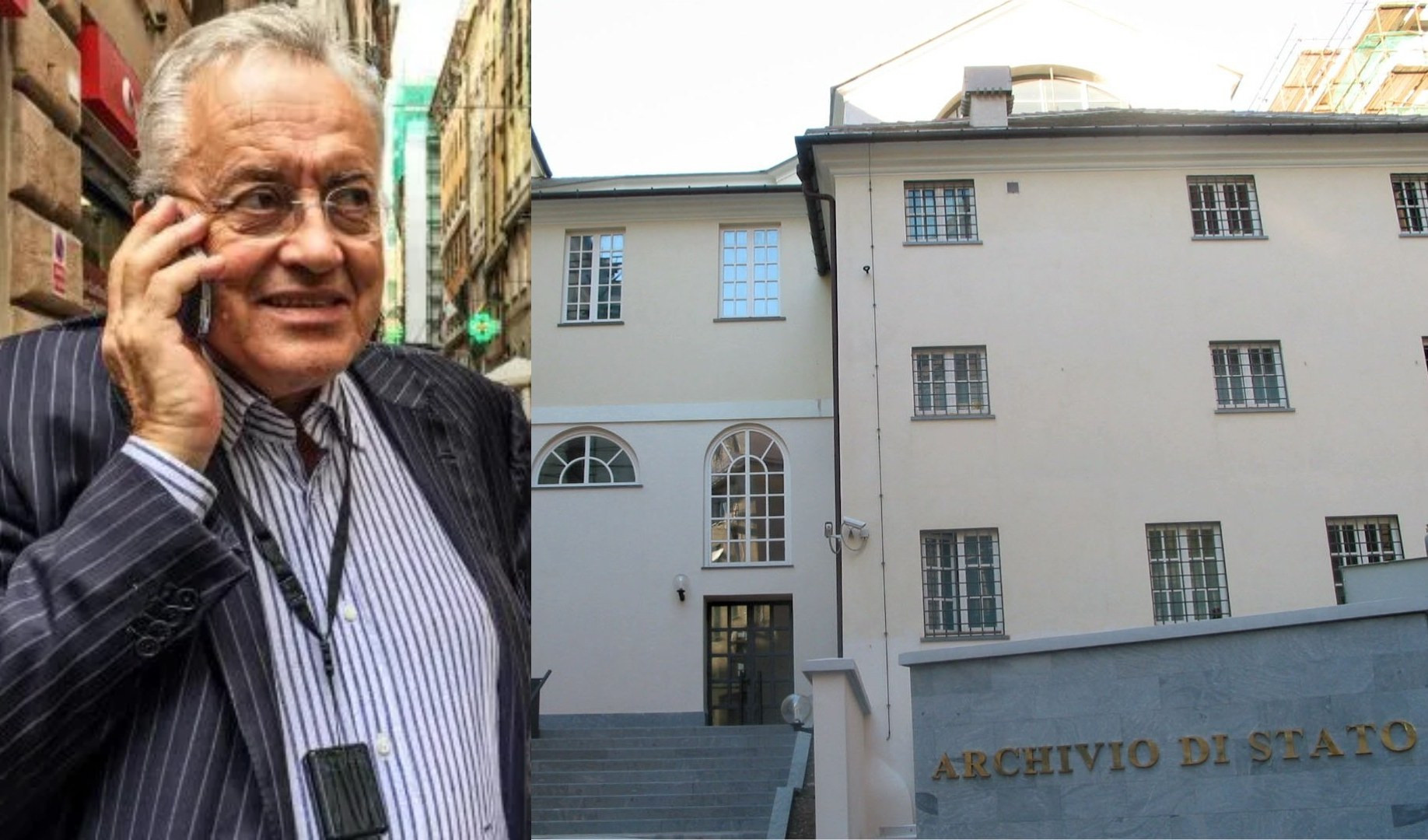 L'ultimo desiderio di Paolo Odone per la 'sua' Genova: valorizzare l'Archivio di Stato