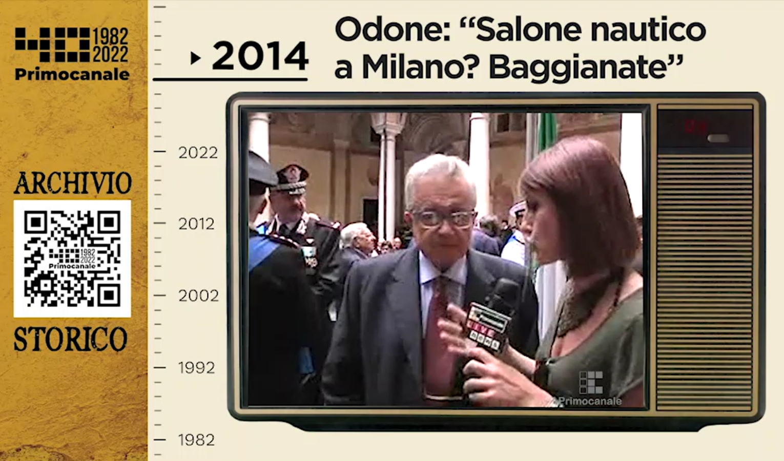 Dall'Archivio di Primocanale: 2015, Odone: 