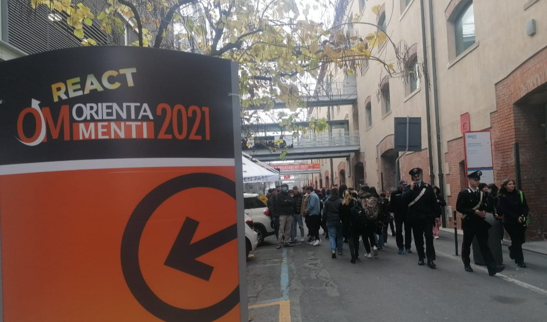 Ingresso dai Orientamenti 2021 dai Magazzini del Cotone