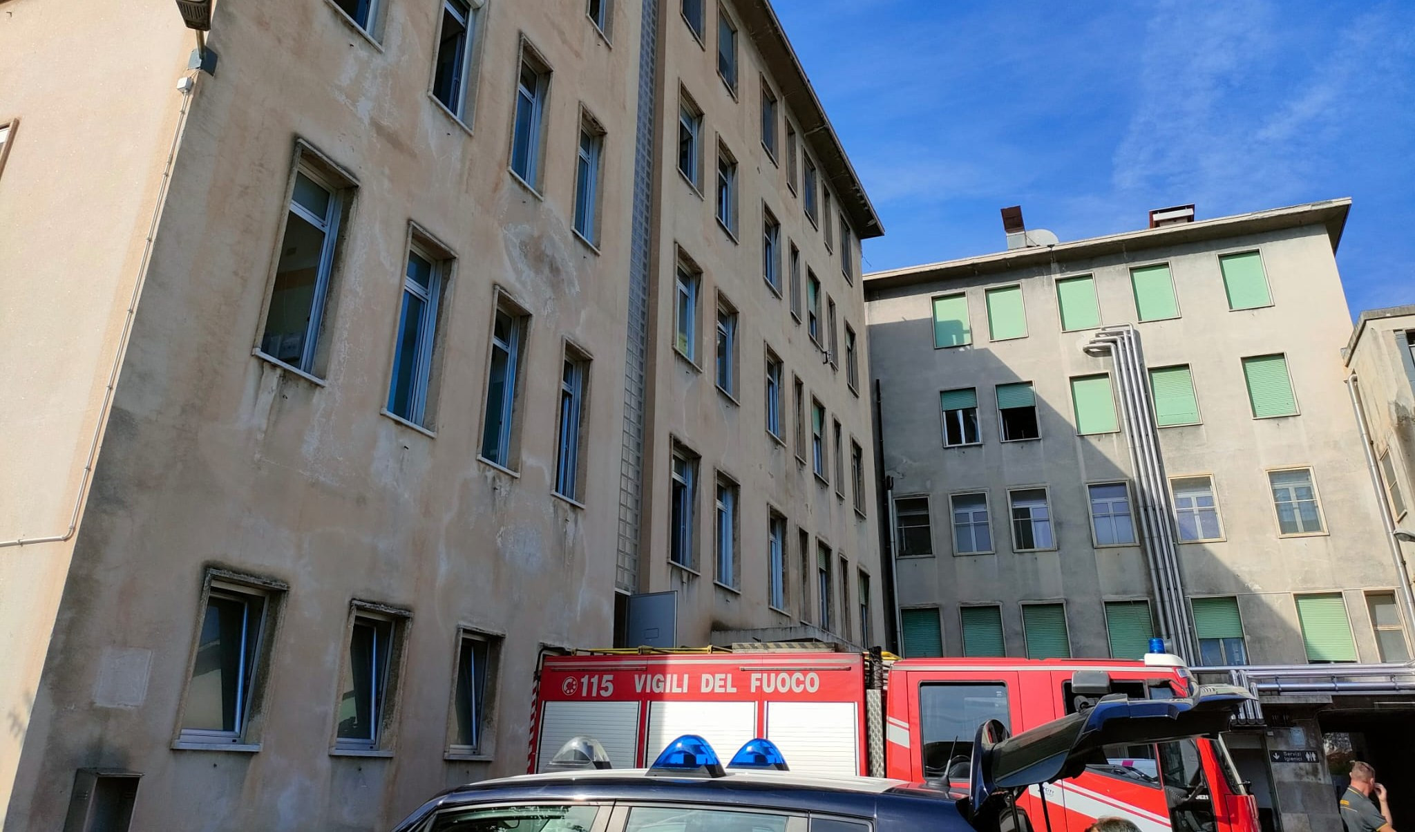 Incendio ospedale, Lega: 