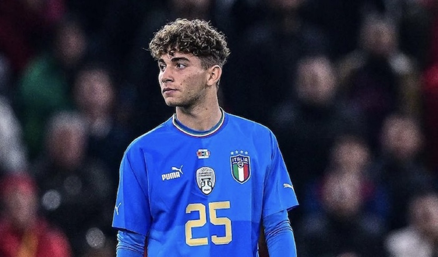 Un calciatore della nazionale italiana