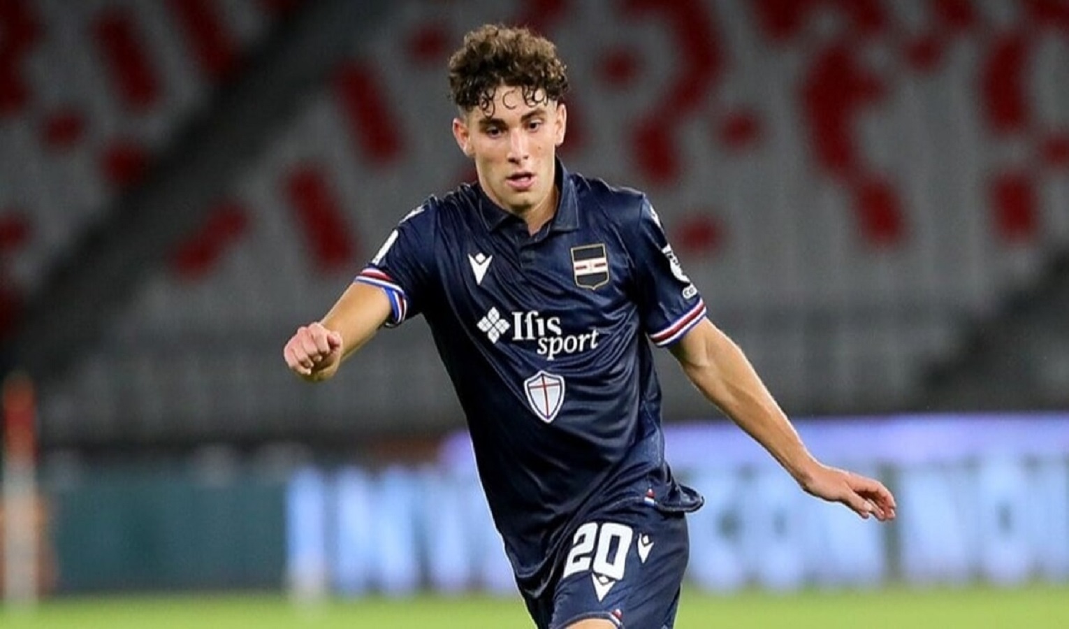 Un calciatore della Sampdoria