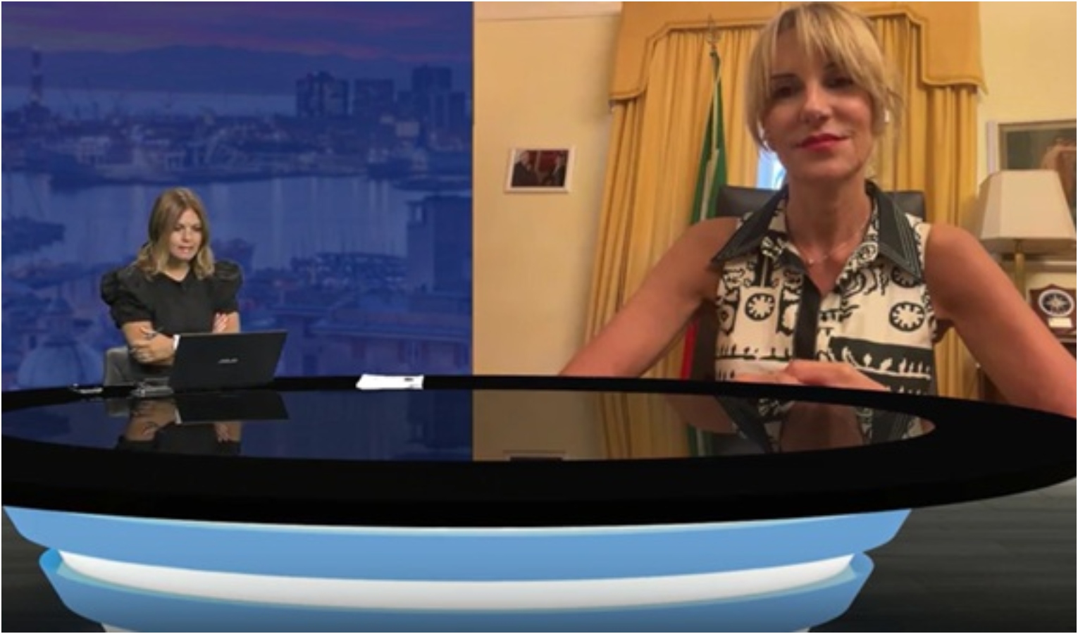 Paita lancia l'assemblea di Italia Viva a Genova: 
