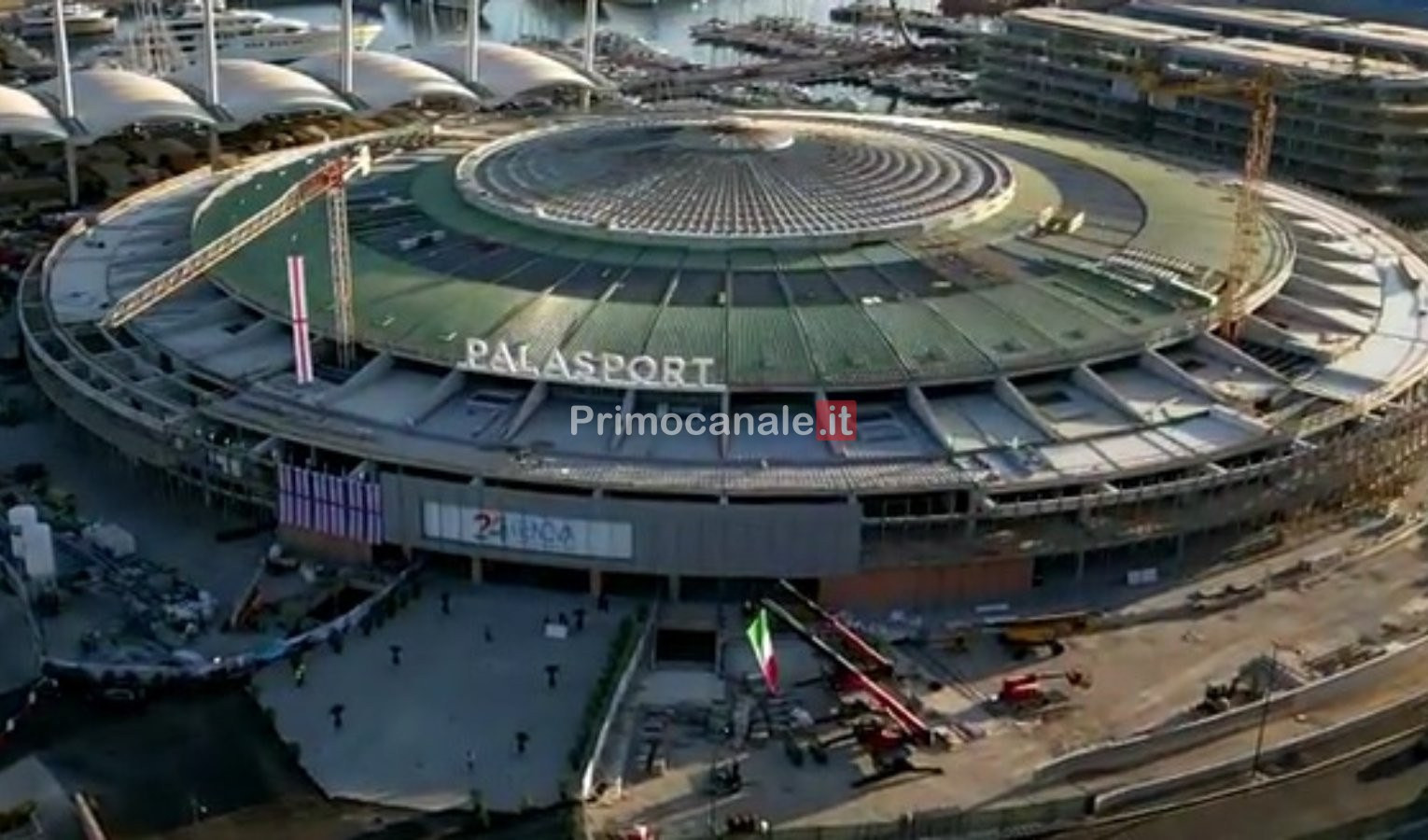 Nuovo Palasport, i costruttori: 