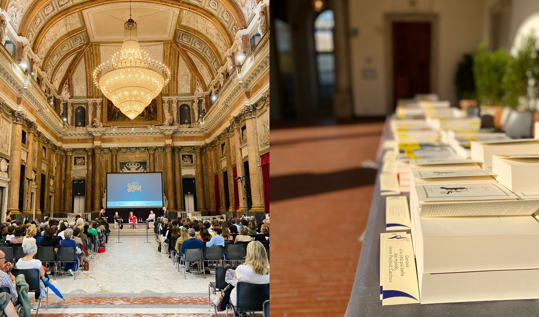 Genova capitale italiana del libro, a Palazzo Ducale i finalisti del Premio Strega