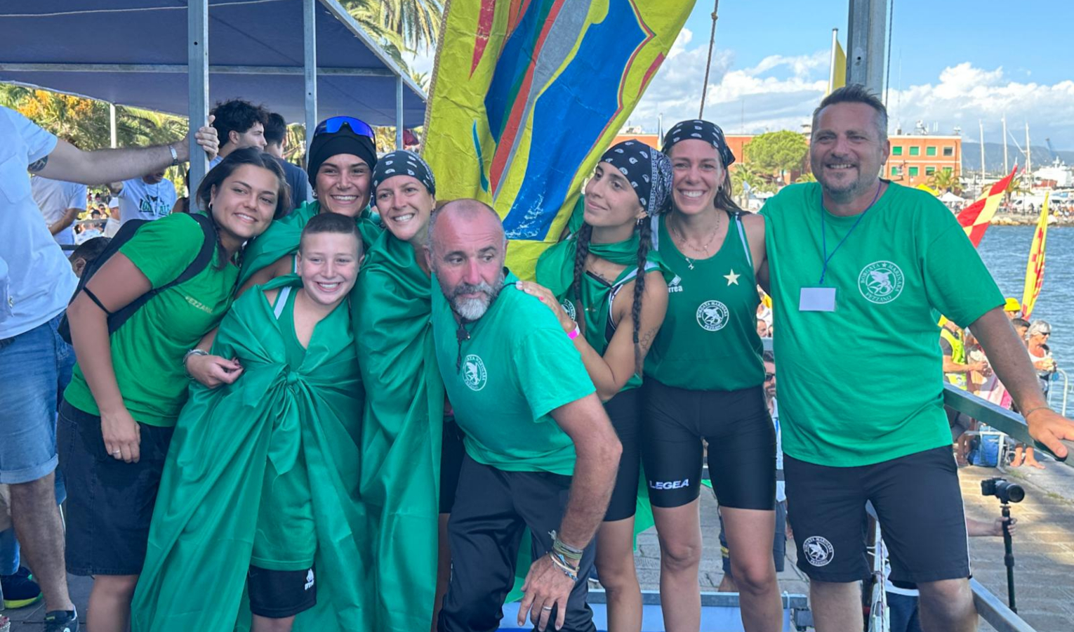 Palio del Golfo, le donne del Fezzano dominano la gara spezzina