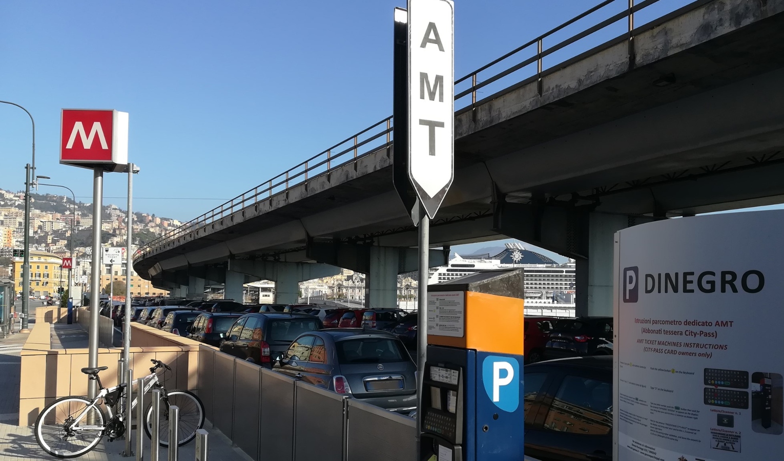 Genova, tra due mesi la telecamera multiottica nel parcheggio di via Buozzi