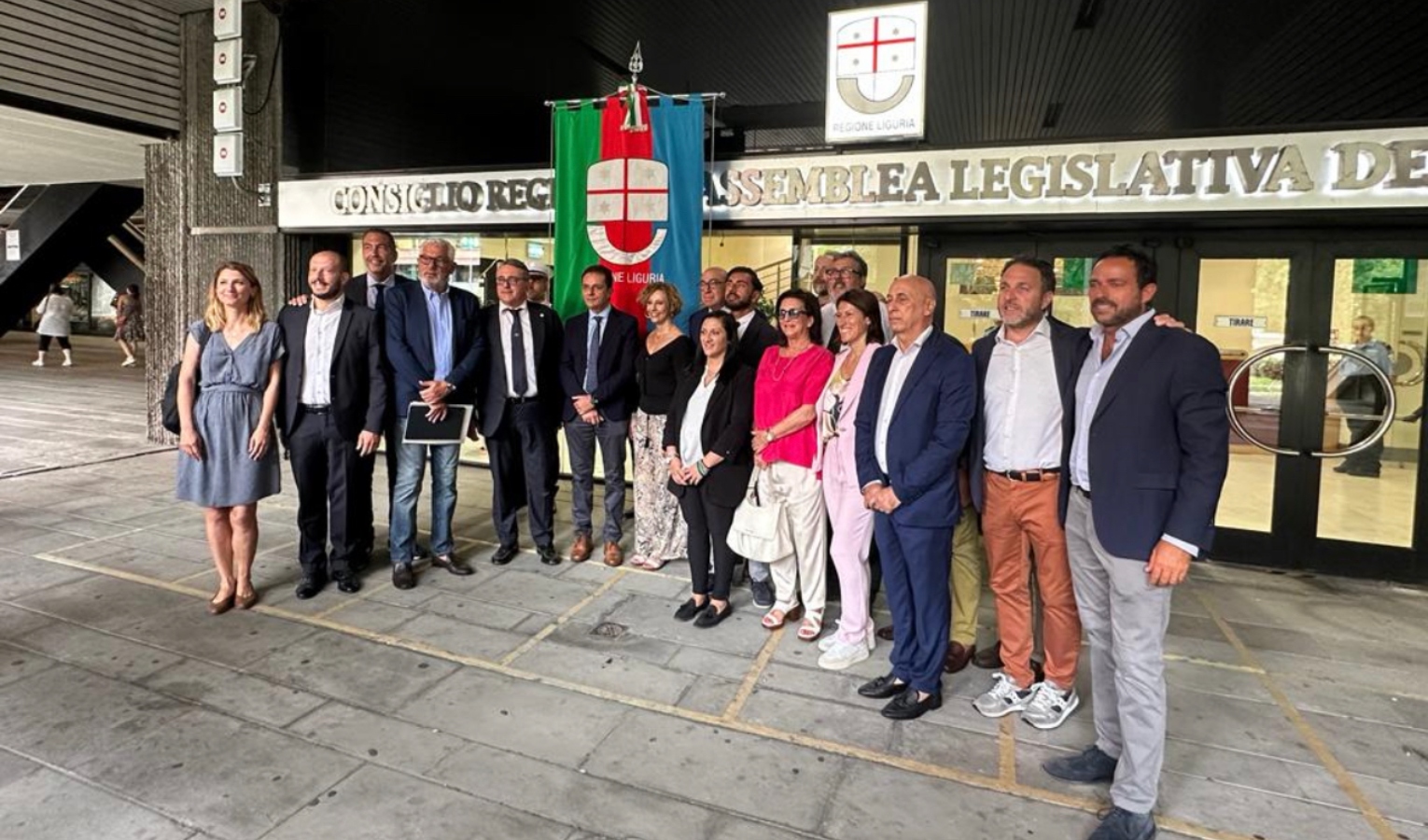 Lotta alla mafia, la camminata per le vie di Genova del consiglio regionale 